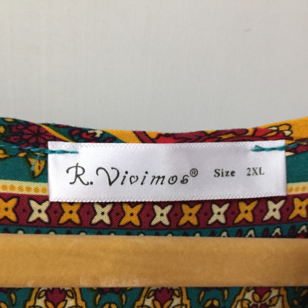 Floral Long Sleeve Dress - Multicolor - Picture 5 of 15